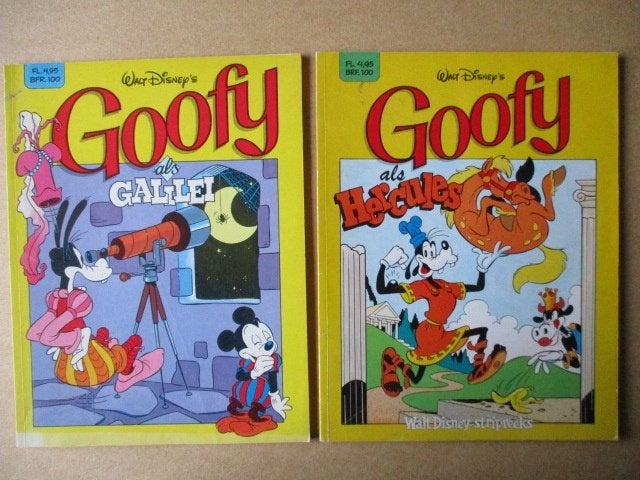 adv9435 goofy, Meerdere stripboeken, Ophalen, Gelezen