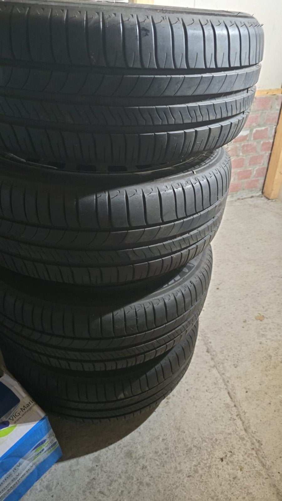 Autobanden ZGAN Michelin energy saver205/55r16, Ophalen, 16 inch, 205 mm, Band(en)