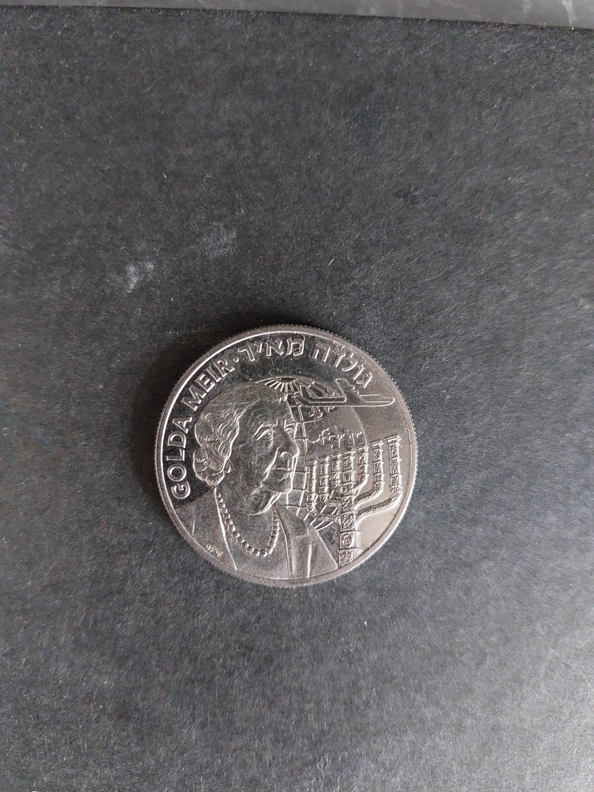 Israëlische 5 Euro Golda Meir herdenkingsmunt 1998, Ophalen of Verzenden, Overige landen, Losse munt