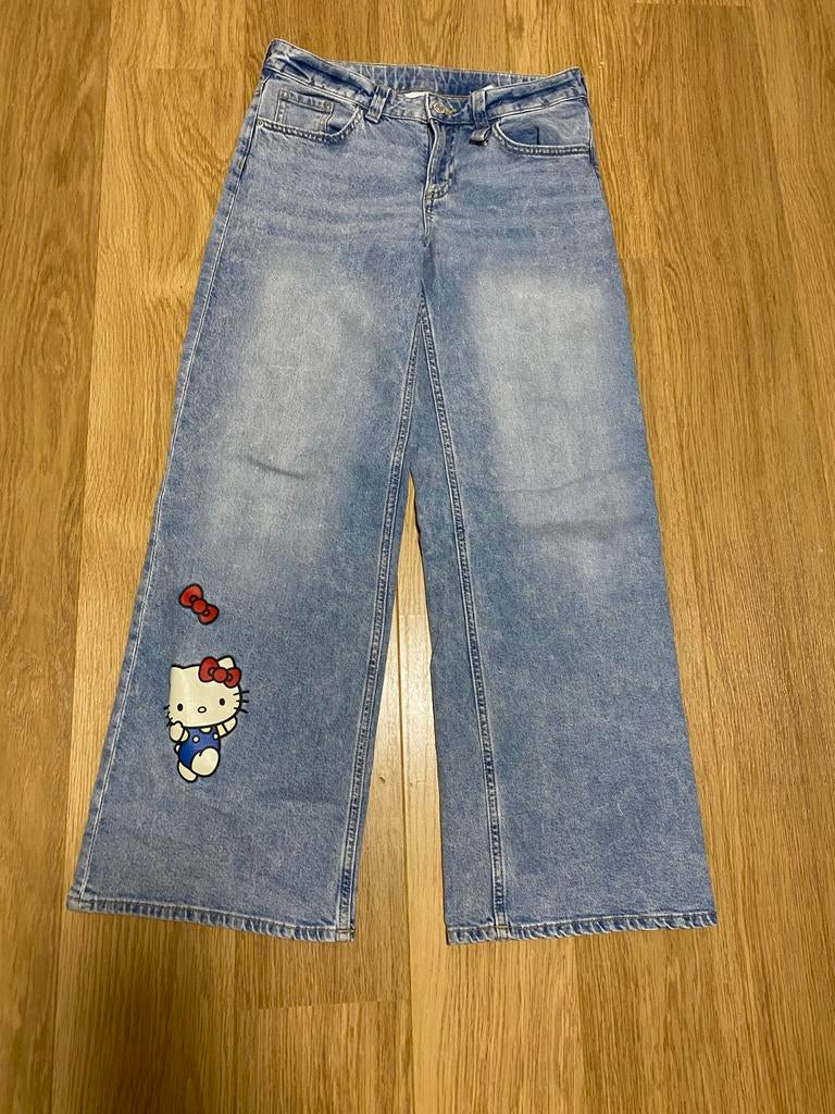 Hello Kitty broek maat 158, Ophalen of Verzenden, Zo goed als nieuw, Meisje, Broek