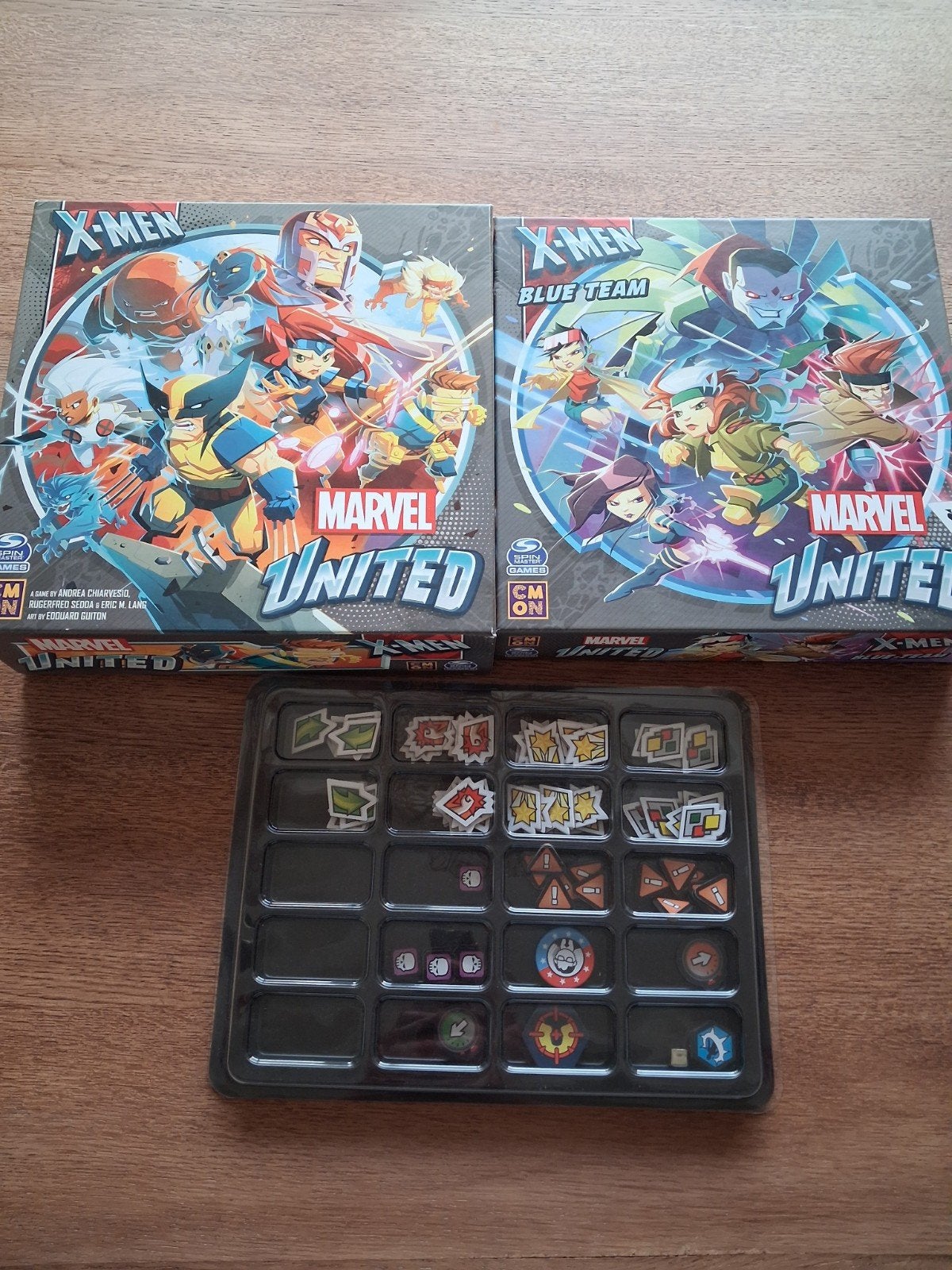Marvel United X-Men geschilderd mini's, Een of twee spelers, Ophalen of Verzenden, Zo goed als nieuw, CMON