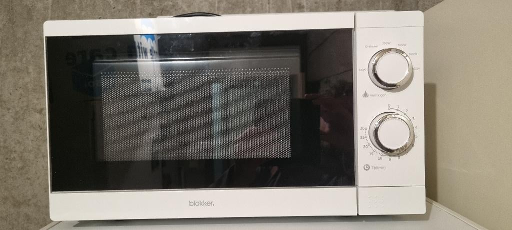 Nieuwe Blokker Magnetron BL-95001 – Ongebruikt, Witgoed en Apparatuur, Magnetrons, Ophalen, Nieuw, 45 tot 60 cm, Draaiplateau