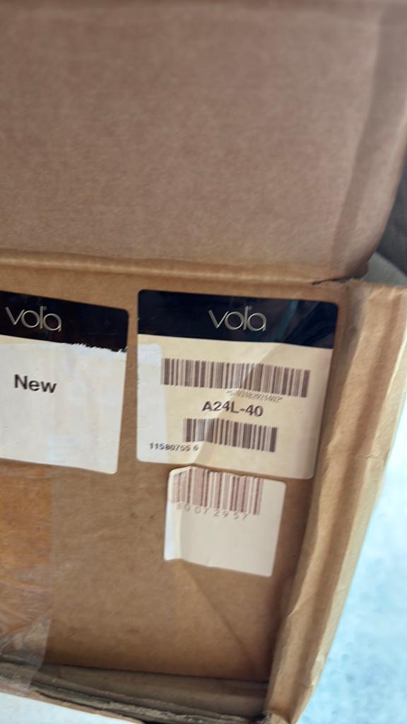 Vola bad inlaat en overloop combinatie compleet, Ophalen of Verzenden, Zo goed als nieuw, Bad