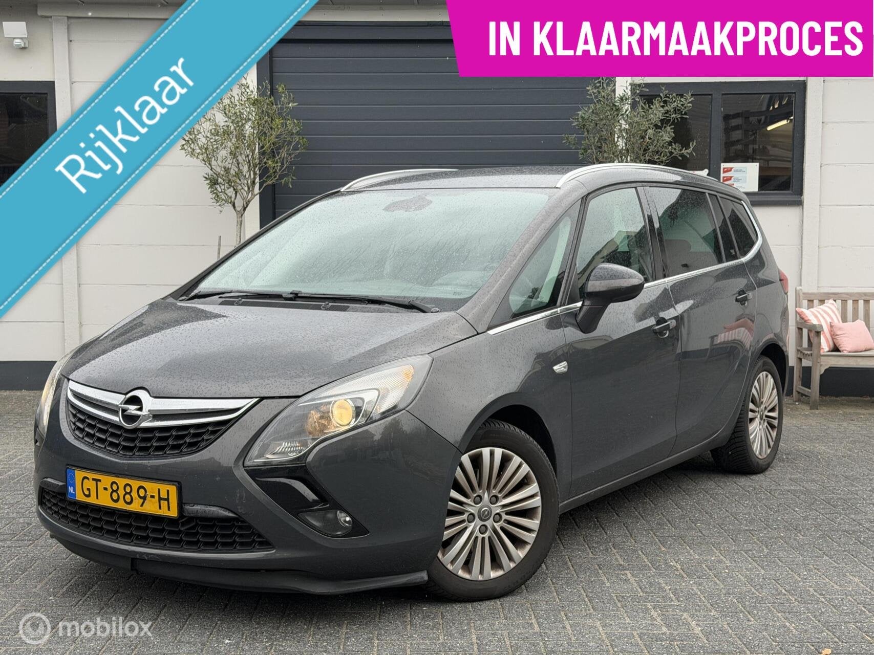 Opel Zafira Tourer 120pk Edition|RIJKLAAR|1EIG|CLIMA|CRUISE, Dealer onderhouden, Stof, Gebruikt, Euro 6