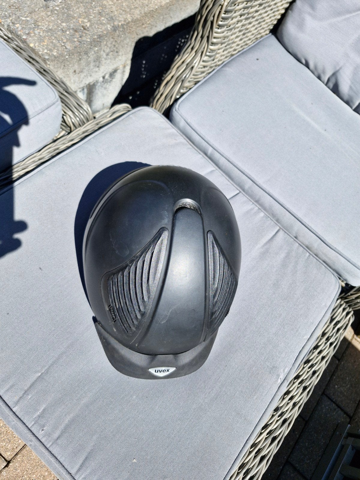 uvex cap 57-59 cm, Ophalen, Gebruikt, Dressuur, Rijhelm/cap