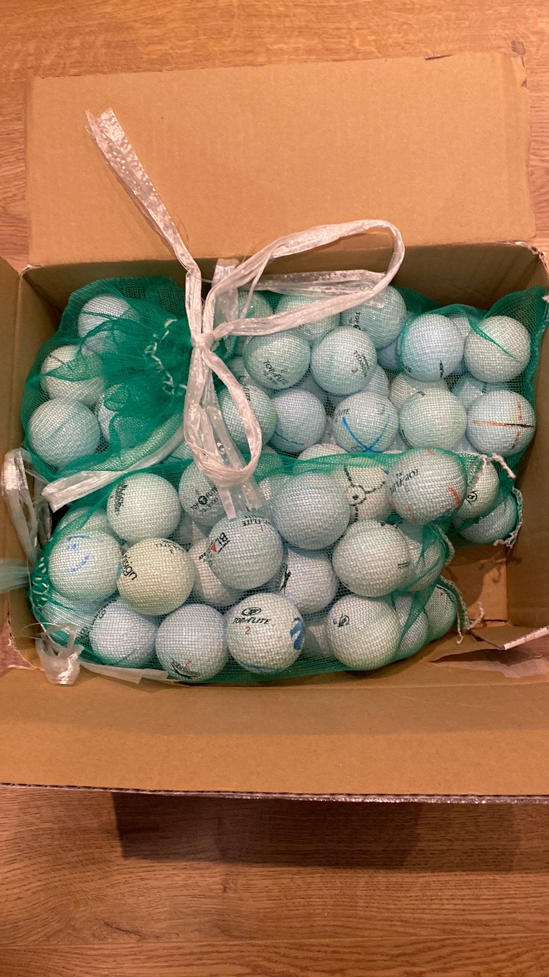 87 AA/AAA golfballen, Ophalen of Verzenden, Zo goed als nieuw, Bal(len)