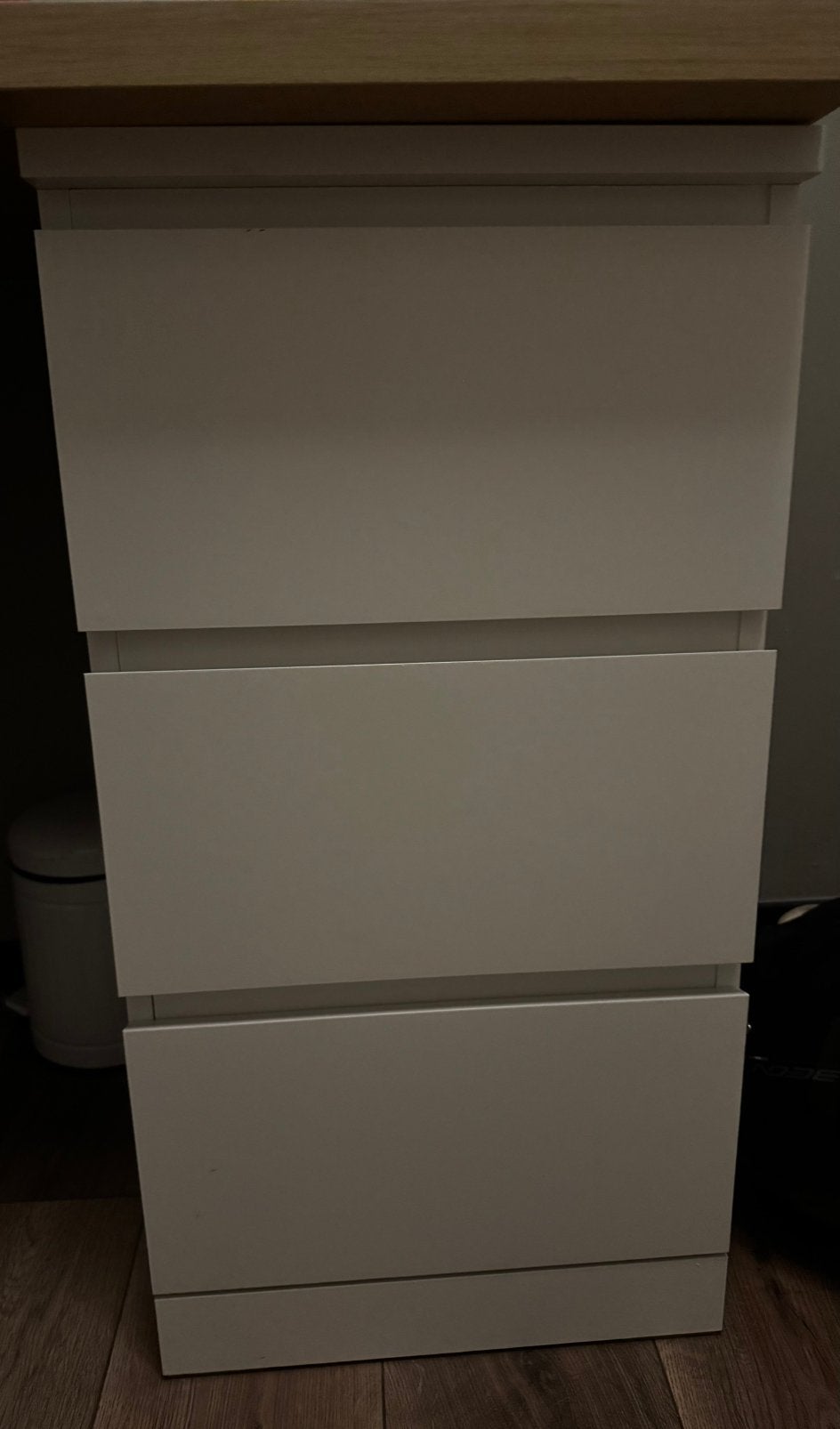 2 ladekastjes met bureau blad., Huis en Inrichting, Kasten | Ladekasten, Zo goed als nieuw, 3 of 4 laden, Minder dan 100 cm, 50 tot 100 cm