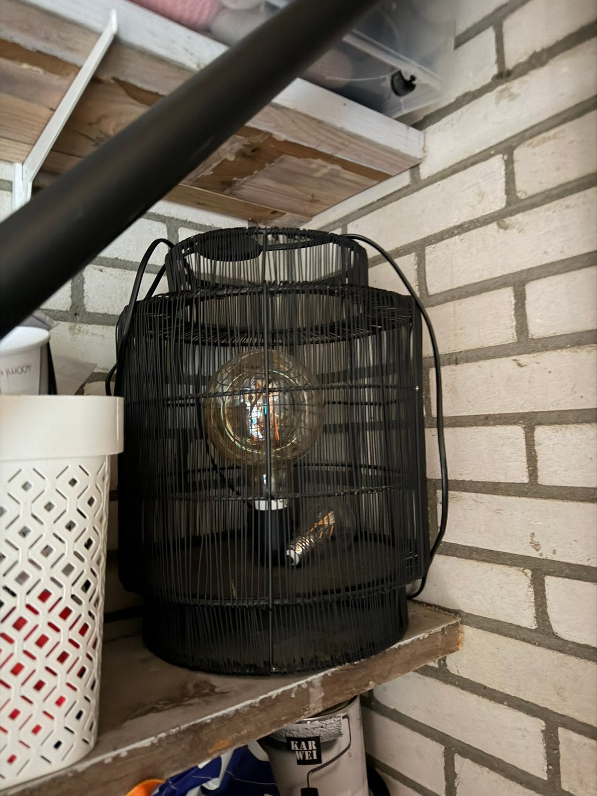 Lamp met lampbol erbij, Ophalen, Zo goed als nieuw