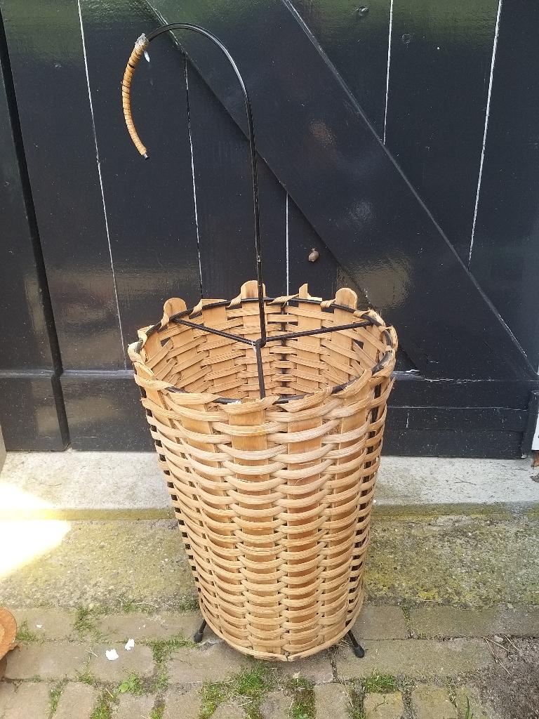 rieten paraplu houder, Ophalen, Gebruikt, Riet