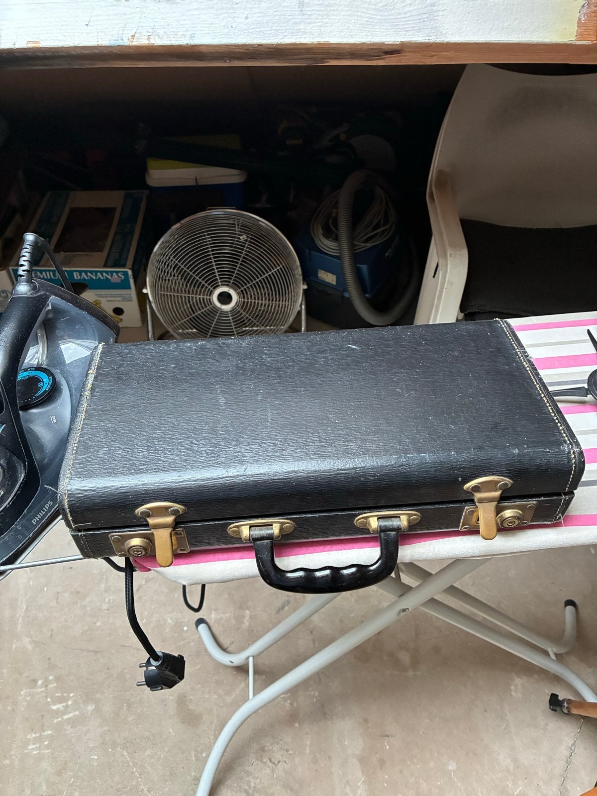 Vintage Klarinet met Koffer - Goede Staat, Gebruikt, Met koffer, Hout, Ophalen