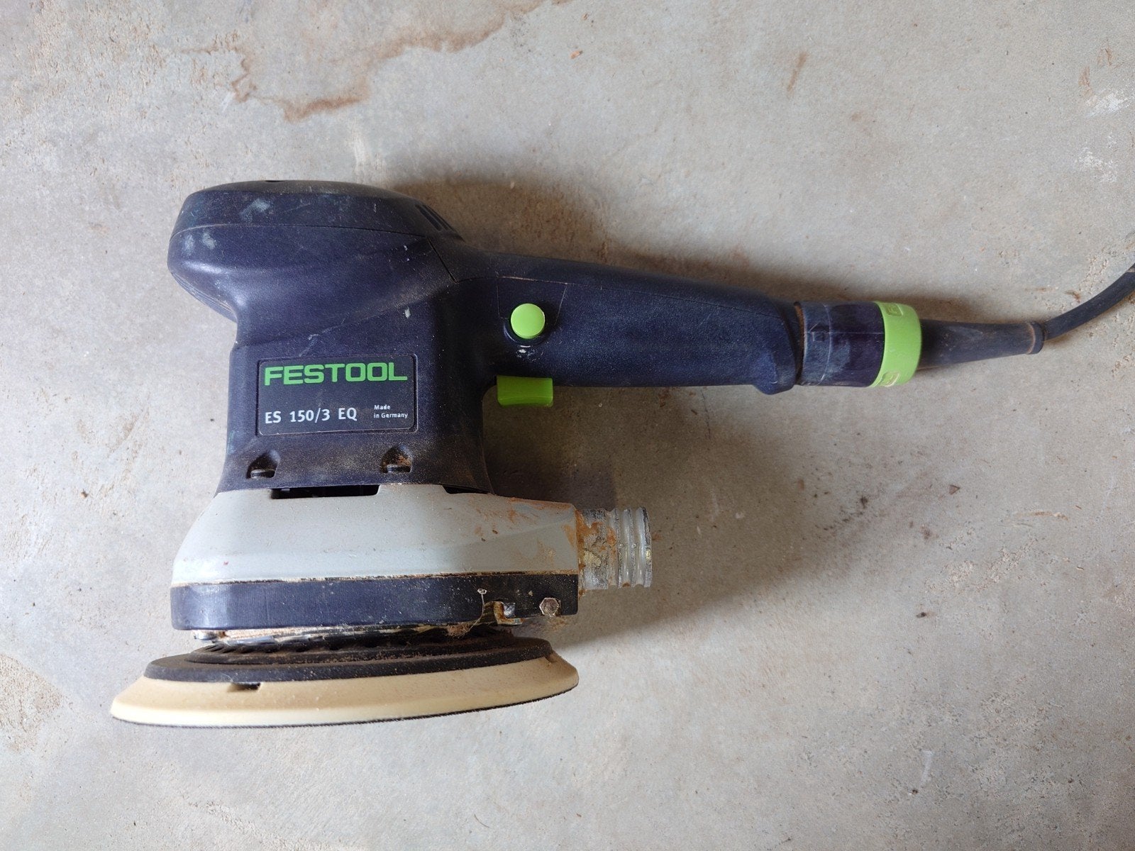 Festool es 150/3 excentrische schuurmachine nieuwe pad, Doe-het-zelf en Verbouw, Gereedschap | Schuurmachines, Ophalen of Verzenden