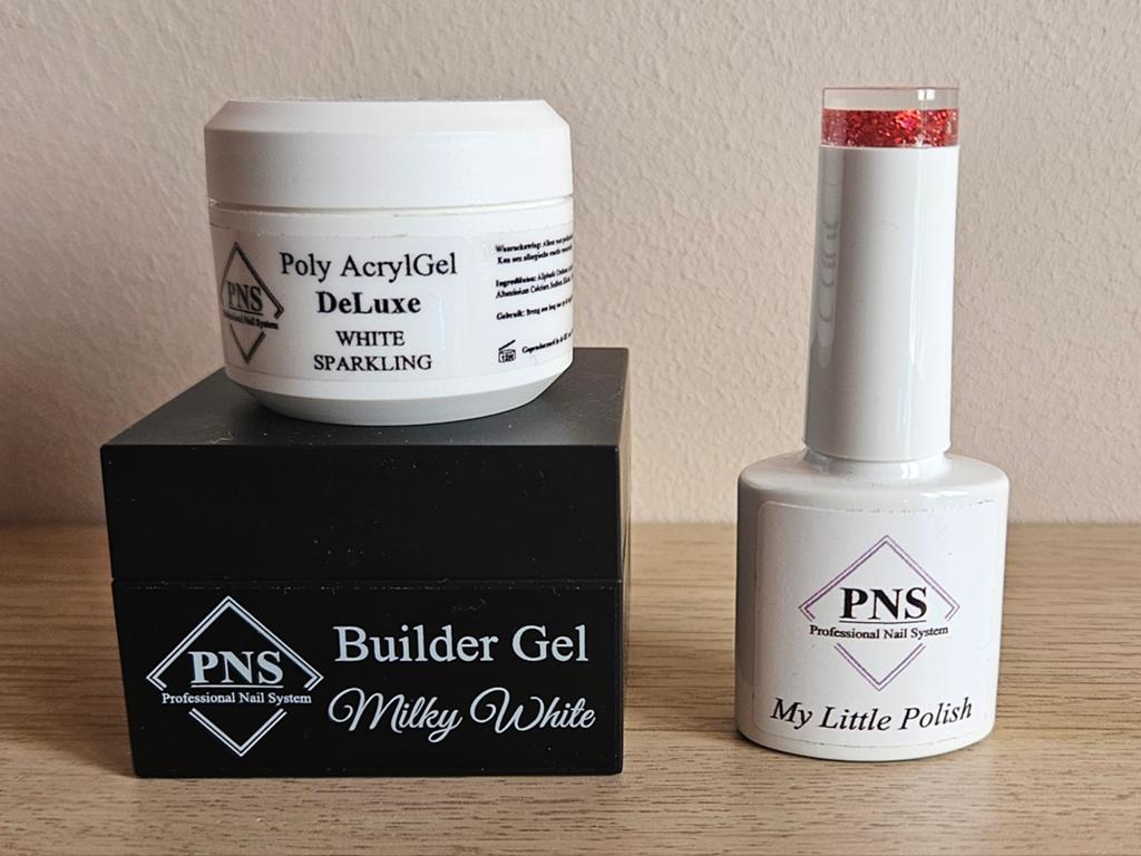 PNS Poly AcrylGel, Builder Gel & My Little Polish, Ophalen of Verzenden, Nieuw, Overige kleuren, Handen en Nagels