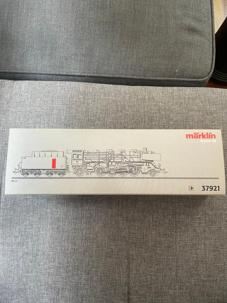 Marklin 37921 FX Sound BR 41 stoomlok nieuwstaat, Hobby en Vrije tijd, Modeltreinen | H0, Wisselstroom, Locomotief, Ophalen of Verzenden