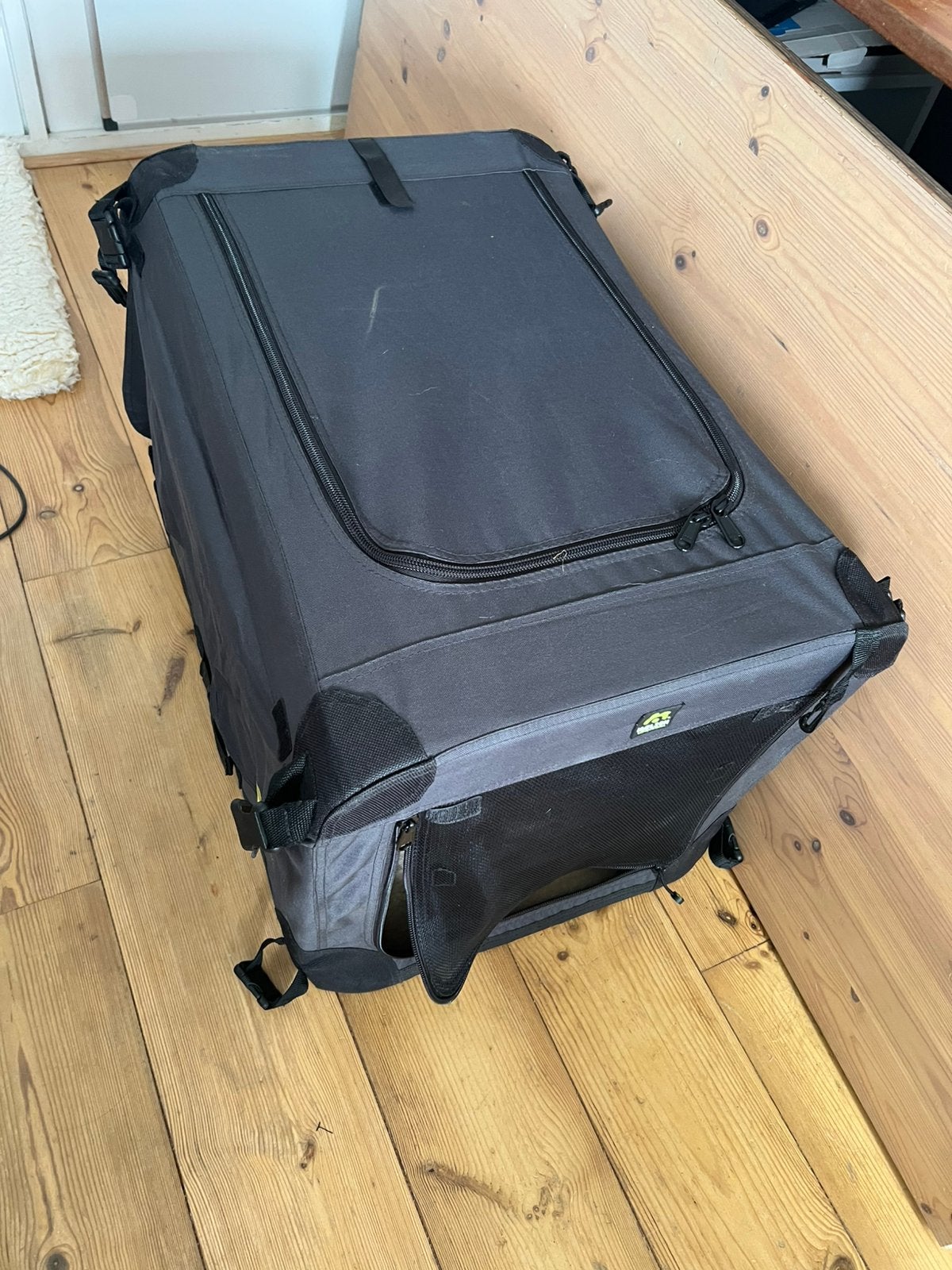 Maelson Reisbench Softkennel 82cm Antraciet M, Ophalen, Zo goed als nieuw