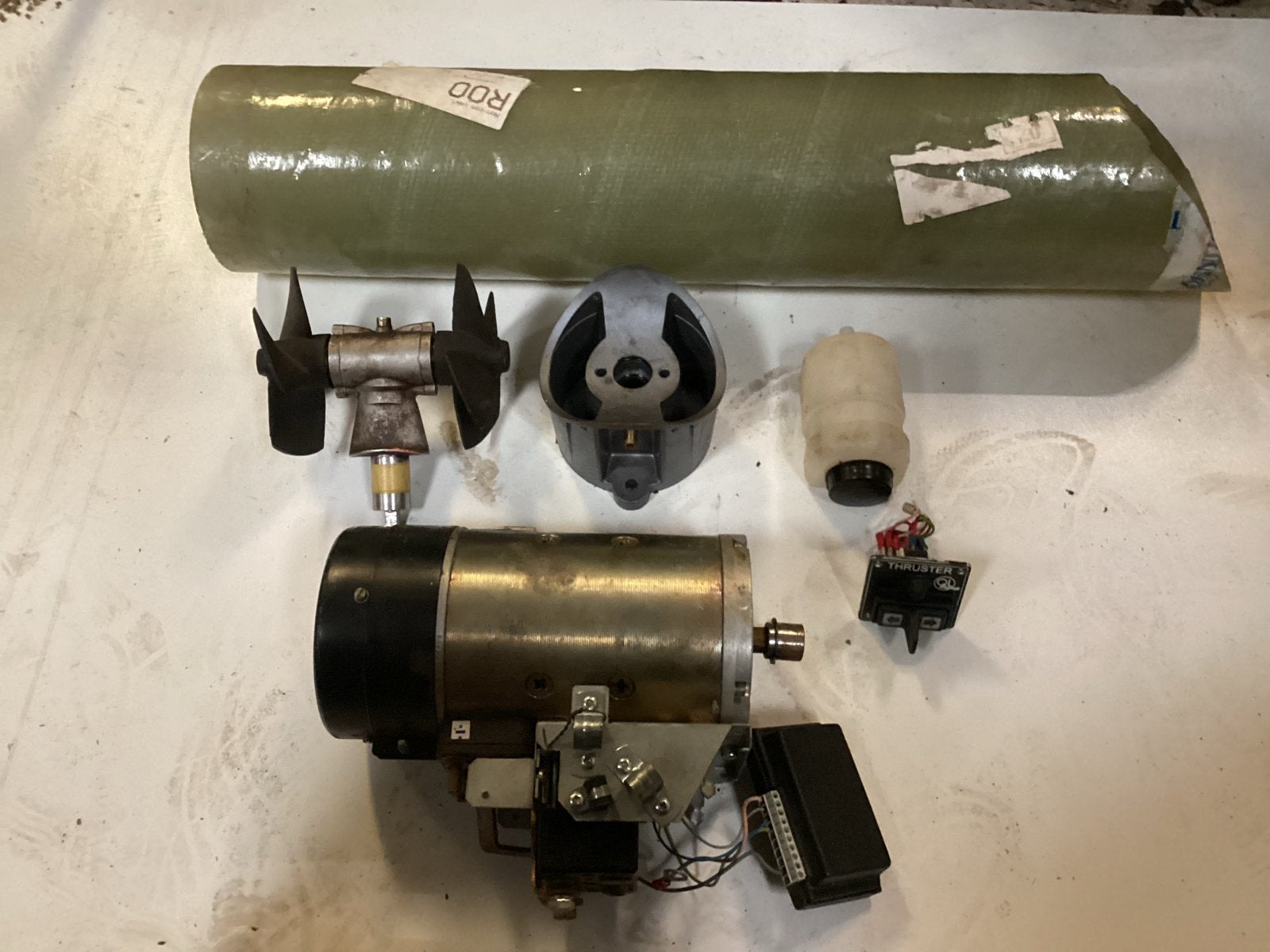 12V Boegschroef 4.5 PK met Beveiliging, Ophalen of Verzenden, Gebruikt, Motor en Techniek