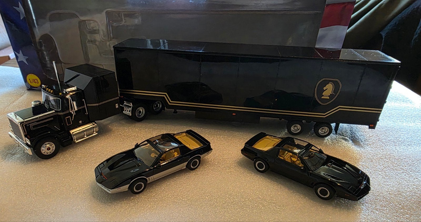 Knight Rider set, Ophalen of Verzenden, Zo goed als nieuw, Overige typen, Overige merken