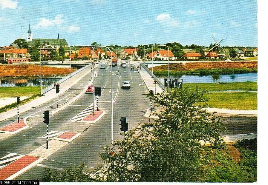 Ansichtkaart	Ommen	Panorama, Verzamelen, Verzenden, 1960 tot 1980, Gelopen, Overijssel