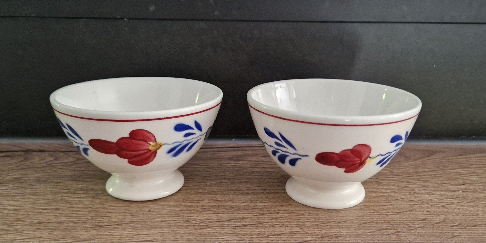 Boerenbont Set van 2 kommen Ø 11,5 cm, Ophalen of Verzenden