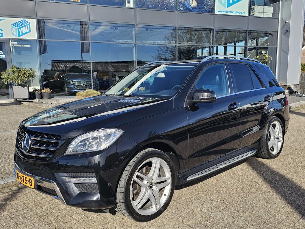 Mercedes-Benz M-Klasse ML 350 BLUETEC 4MATIC * Grijs Kenteke, Auto's, Automaat, Stof, Gebruikt, Bedrijf