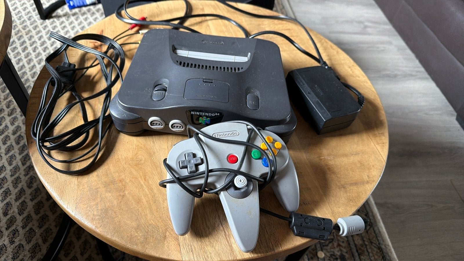 Nintendo 64 console met controller, Ophalen of Verzenden, Gebruikt, Met 1 controller