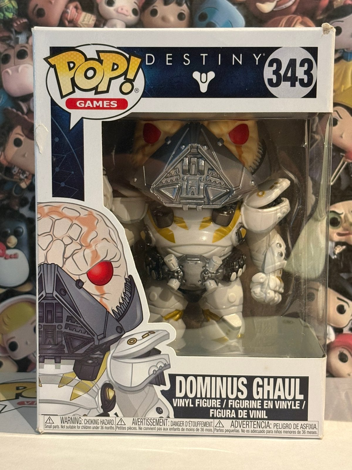 Funko pop Dominus Ghaul 343 Destiny games, Verzamelen, Poppetjes en Figuurtjes, Ophalen of Verzenden, Zo goed als nieuw