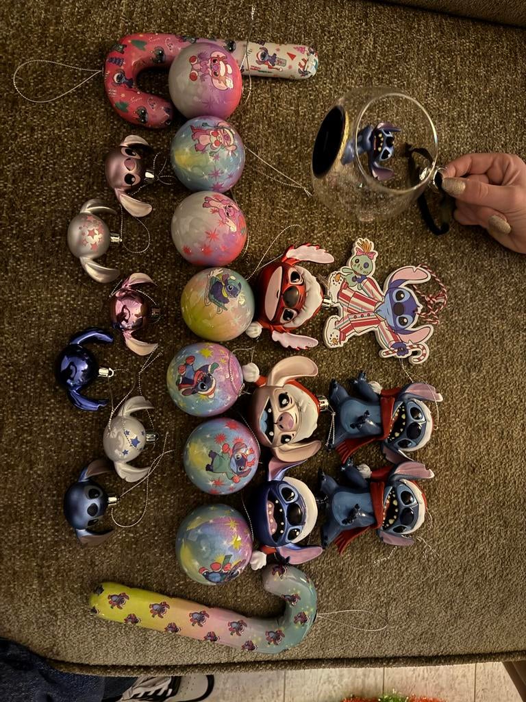 Kerstversiering Stitch, Ophalen of Verzenden