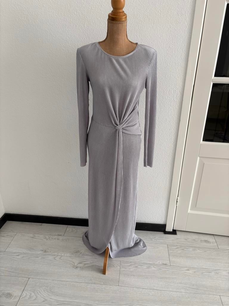 Feestelijke IJsblauwe Jurk Maat 40, Kleding | Dames, Ophalen of Verzenden, Gedragen, Maat 38/40 (M), Blauw
