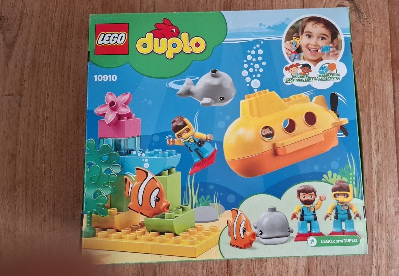 Lego Duplo 10910 Onderwater Avontuur, Kinderen en Baby's, Speelgoed | Duplo en Lego, Overige thema's, Ophalen of Verzenden, Zo goed als nieuw