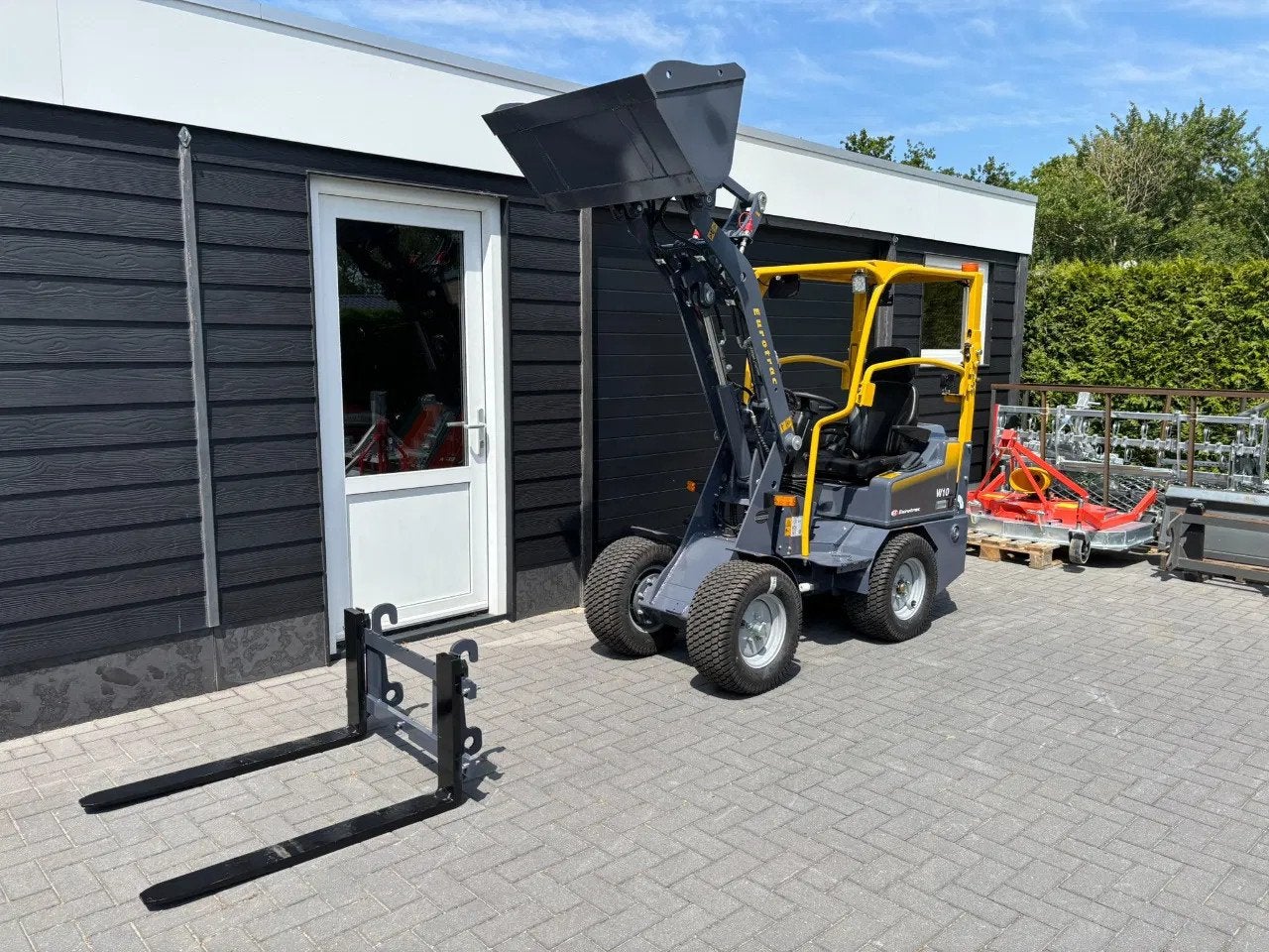 Eurotrac W10 minishovel, gloednieuw, zeer compleet tegen sch, Wiellader of Shovel