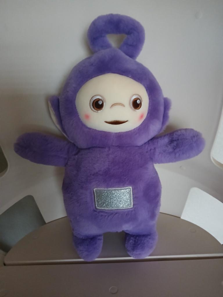 TELETUBBIES KNUFFEL TINKY WINKY 40 CM., Kinderen en Baby's, Speelgoed | Knuffels en Pluche, Ophalen of Verzenden, Zo goed als nieuw