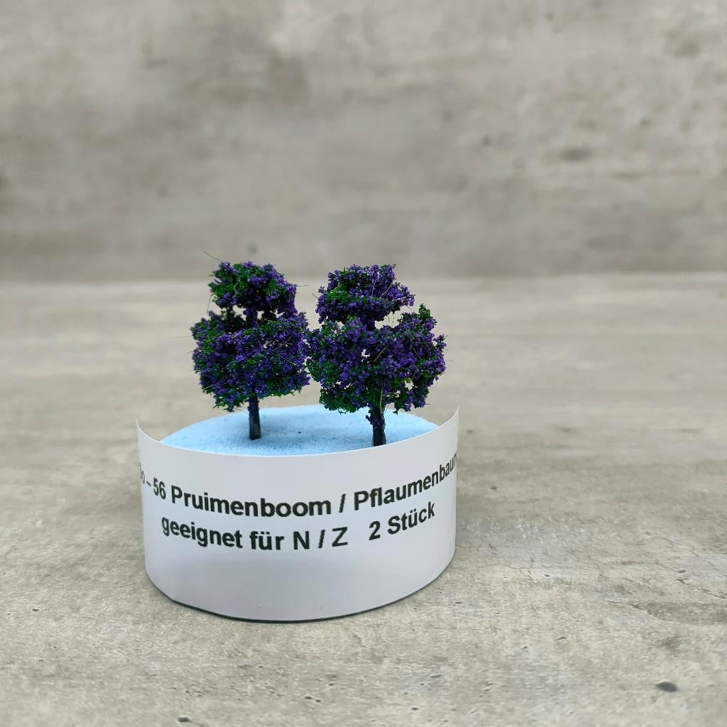 modeltrein Bo – 56 Pruimenboom 3 cm ( gemodificeerd ), Gelijkstroom, Natuur, Nieuw, Ophalen of Verzenden