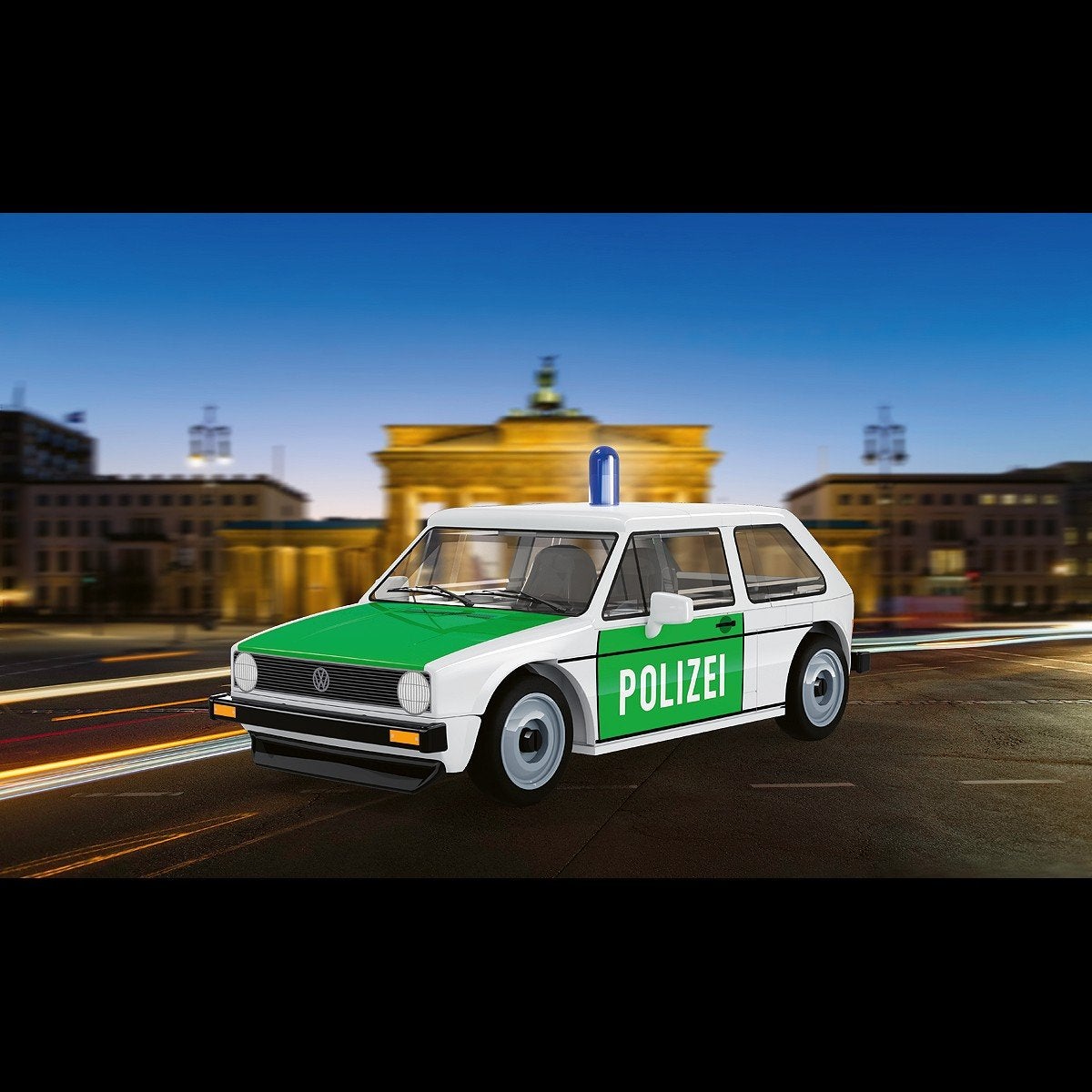 Cobi Volkswagen Golf politie, Auto, Groter dan 1:32, Nieuw, Ophalen