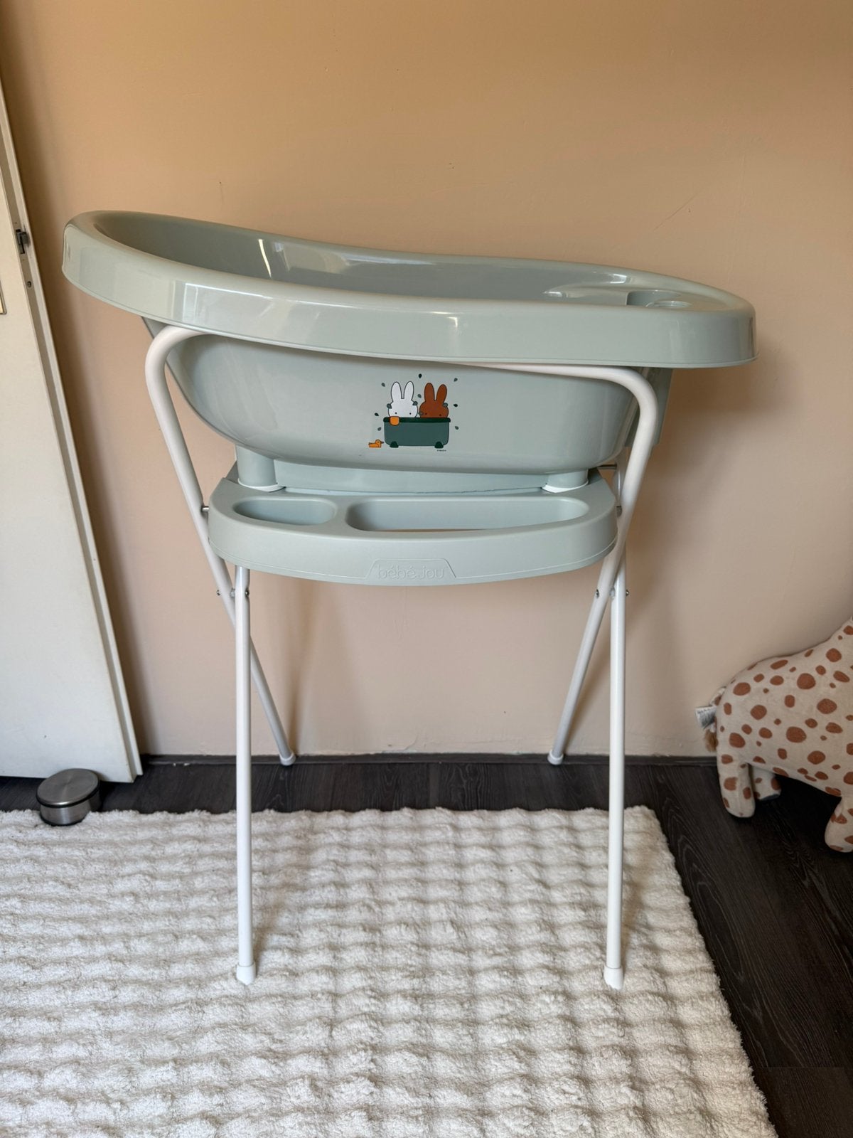 Babybad met Badstandaard Nijntje bebe-jou, Ophalen, Zo goed als nieuw, Badje, Bébé-jou