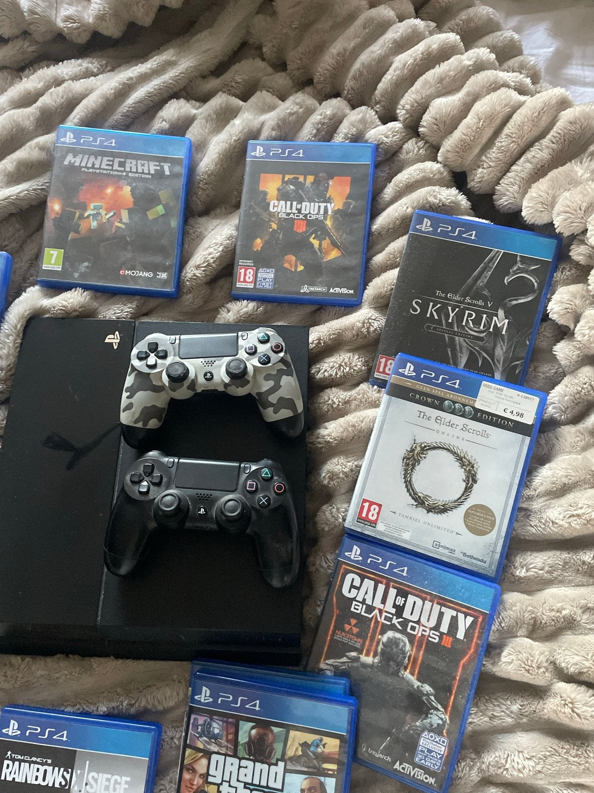 PlayStation 4 met veel spellen en speciale controller, Spelcomputers en Games, Spelcomputers | Sony PlayStation 4, Ophalen, Gebruikt