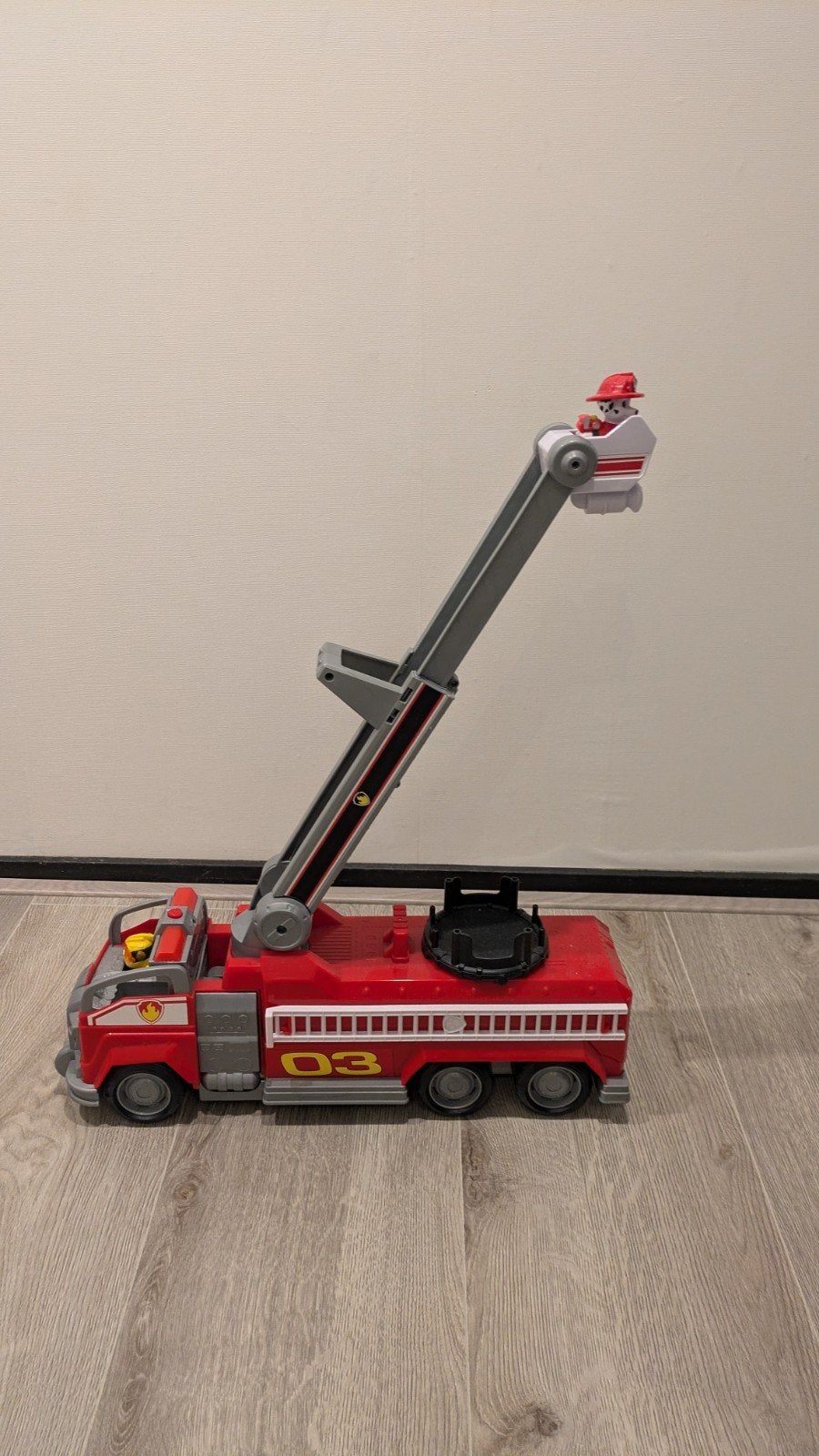 Paw Patrol brandweerwagen, Ophalen of Verzenden, Zo goed als nieuw