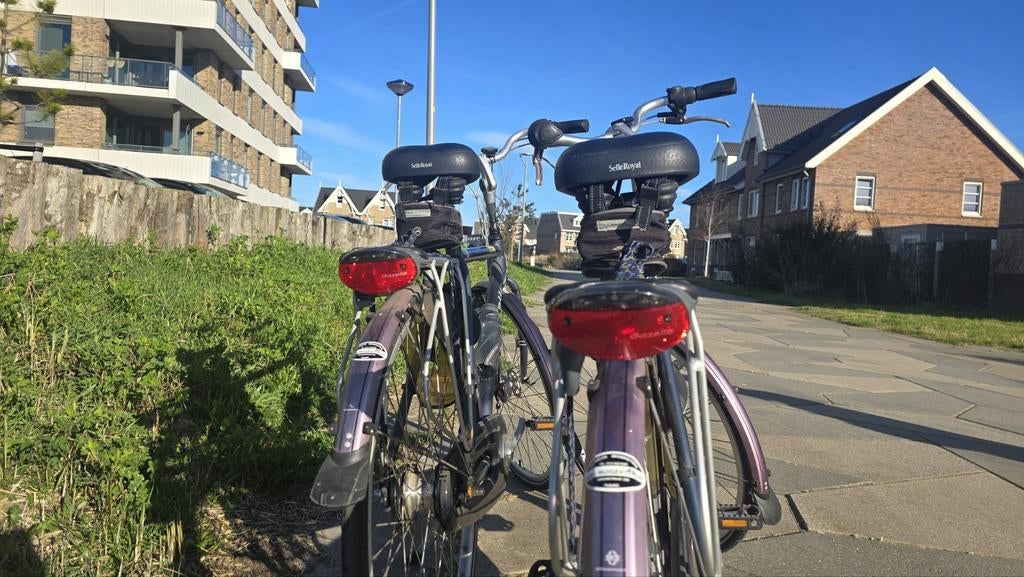 Herenfiets en damesfiets, Eén persoon
