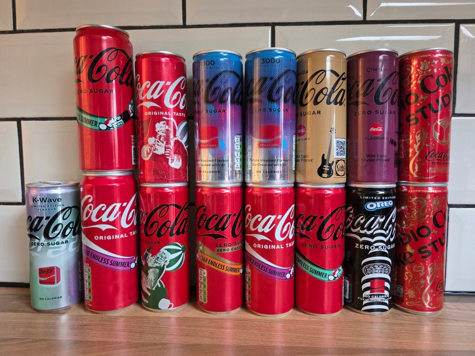 15 Coca-Cola Blikjes Collectie - Diverse Smaken en Edities, Verzamelen, Ophalen of Verzenden, Gebruikt