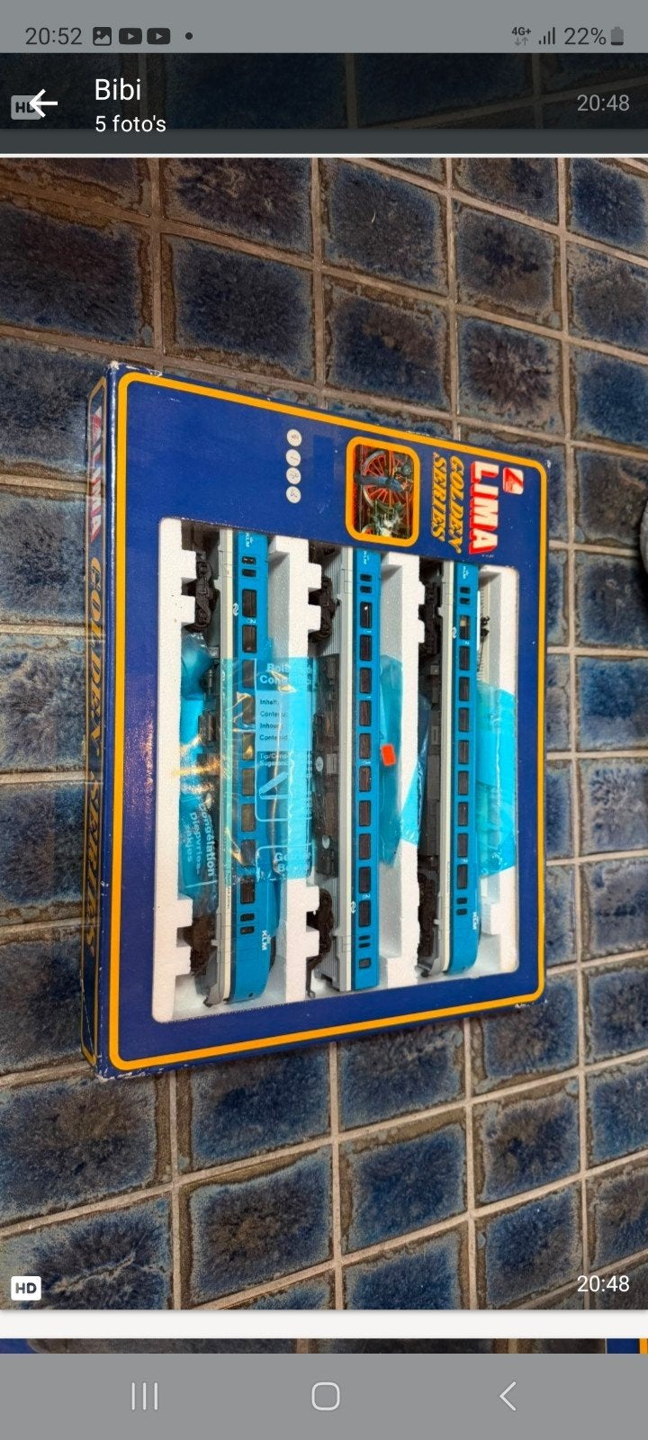 KLM Lima Golden Series Collectie, Hobby en Vrije tijd, Modeltreinen | H0, Ophalen of Verzenden, Zo goed als nieuw, Gelijkstroom