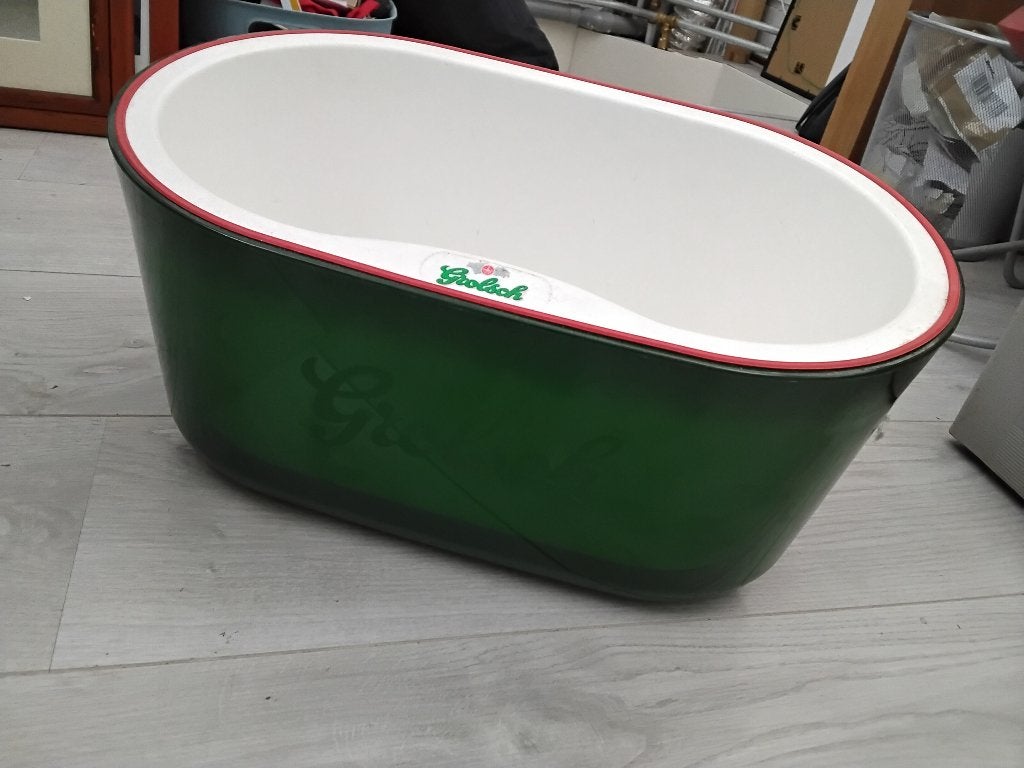 Grolsch bierfles koeler ijsbak, Ophalen of Verzenden, Zo goed als nieuw, Flesje(s), Grolsch