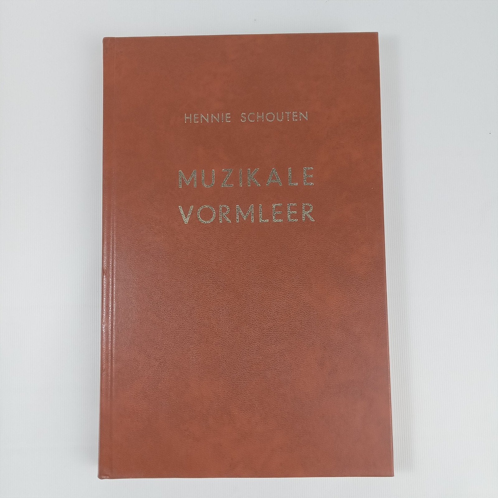 Muzikale Vormleer - Hennie Schouten (1973), Ophalen of Verzenden, Gelezen