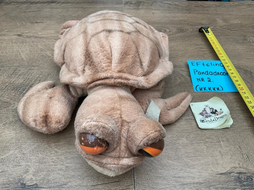Gebruikte Pandadroom Efteling schildpad knuffel 30/35cm, Verzamelen, Ophalen, Gebruikt, Beeldje of Poppetje