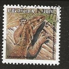 Uganda 15, varaan voor jdvph, Verzenden, Overige landen, Gestempeld