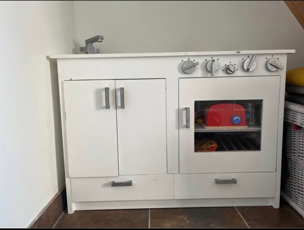 Speelgoedkeuken met heel veel accessoires, Ophalen, Zo goed als nieuw
