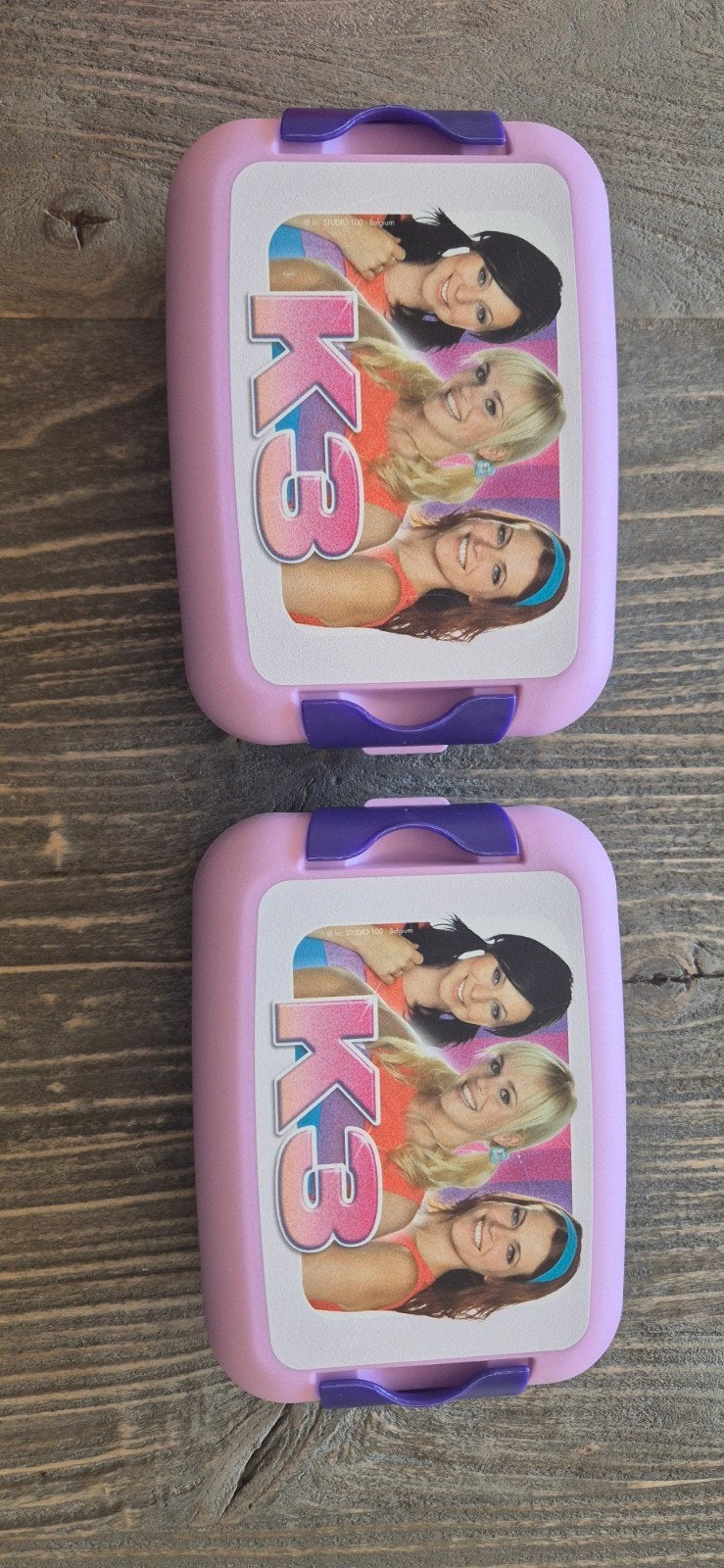 2x NIEUWE K3 Broodtrommels - Lunchboxen voor Kinderen, Ophalen of Verzenden, Nieuw, Overige stijlen