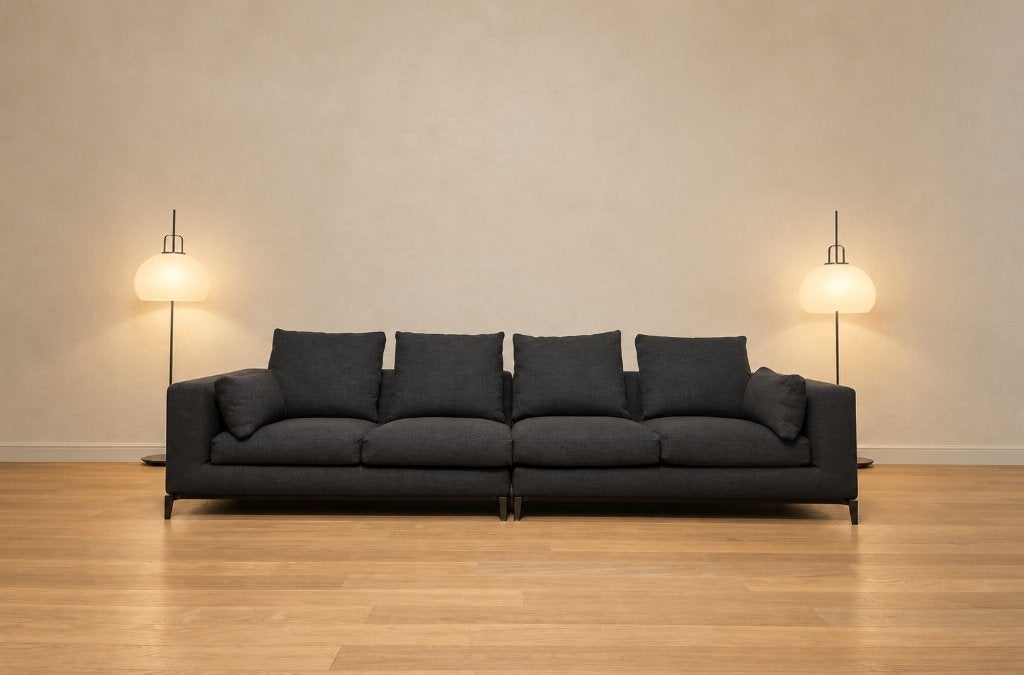 ZGAN Minotti Andersen 4-Zits + GARANTIE | NP €20.000