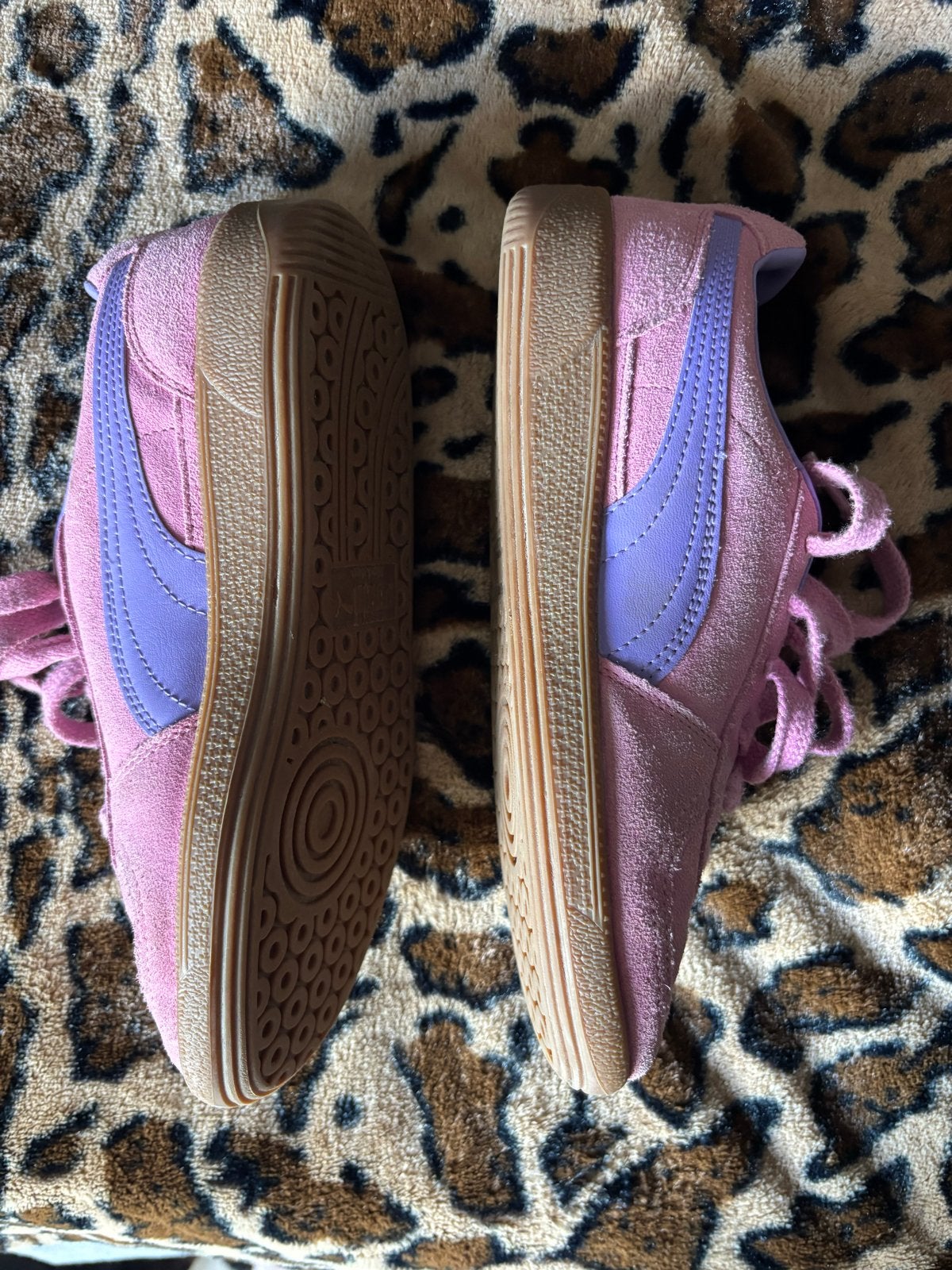 Puma Palermo sneakers maat 36 roze paars suède, Ophalen of Verzenden, Gedragen, Roze, Sneakers of Gympen