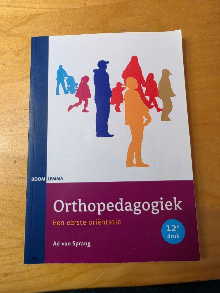 Orthopedagogiek een eerste orientatie Van Sprang 12e druk, Ophalen of Verzenden, Beta, Gelezen, HBO
