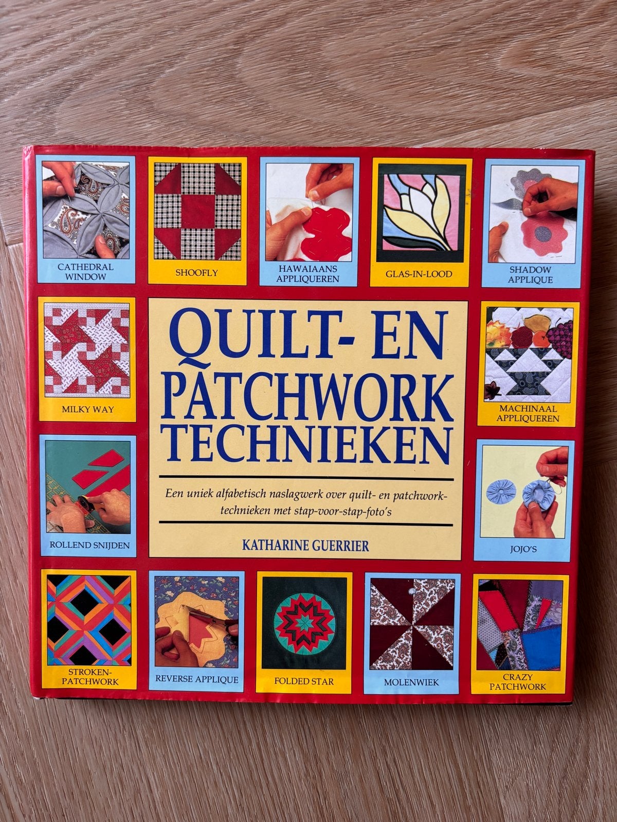 Zo goed als nieuw! 2 x Quilt- en Patchwork Technieken Boek, Ophalen of Verzenden, Nieuw, Borduren en Naaien
