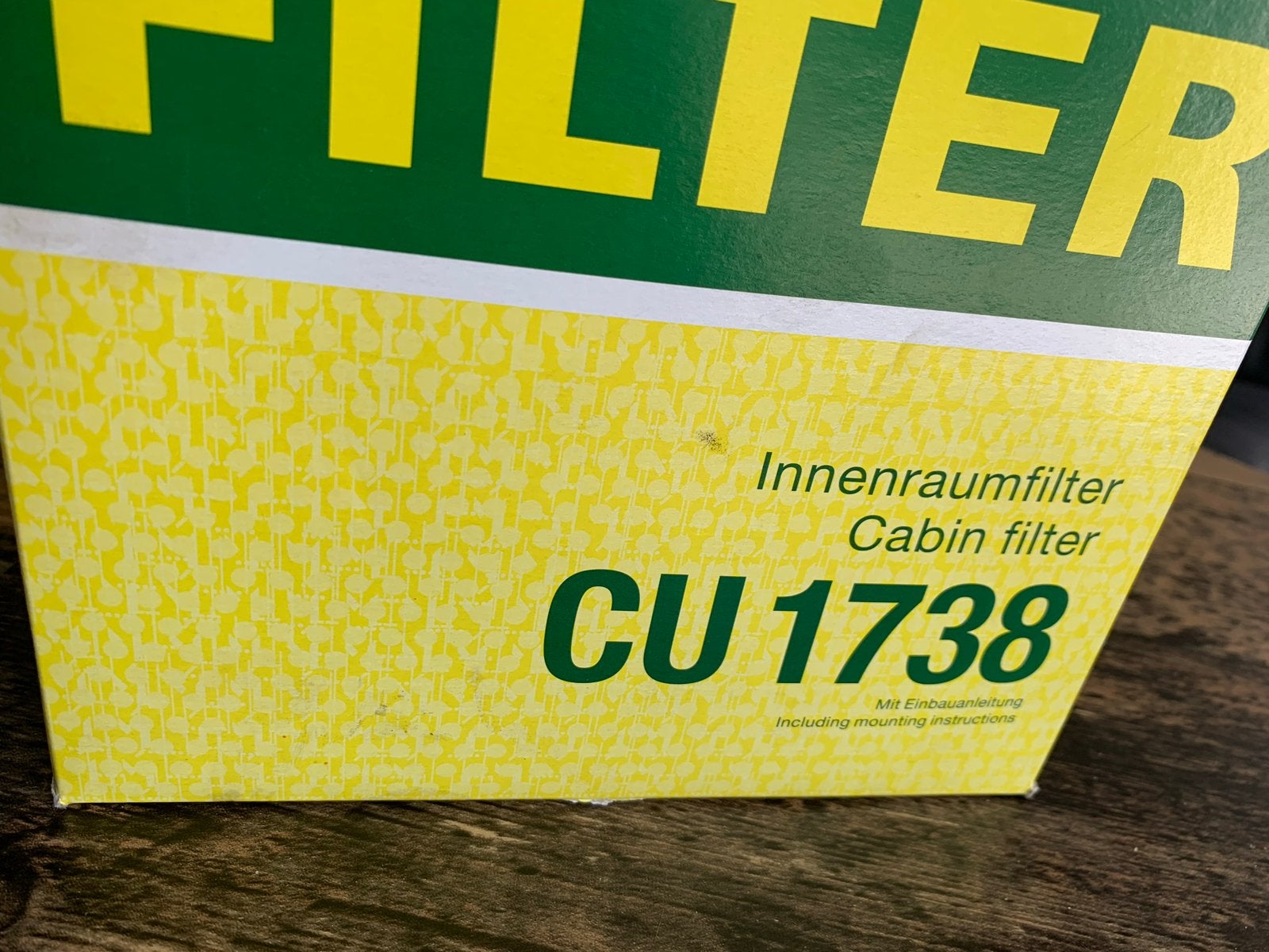 Nieuwe interieurfilter (cabinefilter) voor VW T4 Transporter, Ophalen of Verzenden, Nieuw, Volkswagen