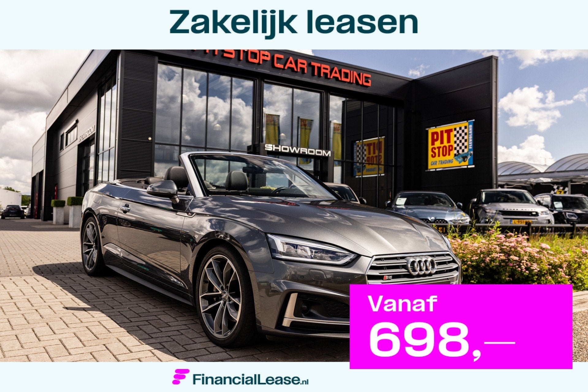 Audi S5 Cabriolet 3.0 TFSI S5 quattro Pro Line Plus, RS-stoe, Dealer onderhouden, 2995 cc, Cabriolet, 4 stoelen